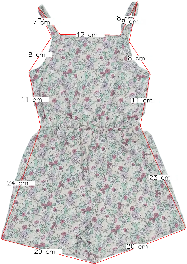 Többszínű George Playsuit / Jumpsuit EU 92 / UK 2 év / US 2T