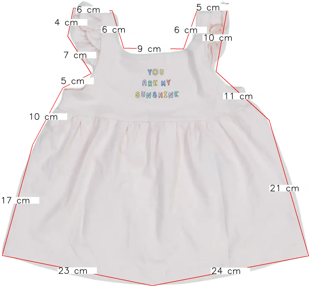 Rózsaszín George Ruha EU 104 / UK 4 év / US 4T/XS