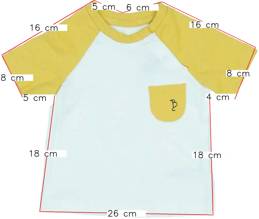 Többszínű George Póló EU 68 / UK 3-6 hónap / US 3-6 hónap