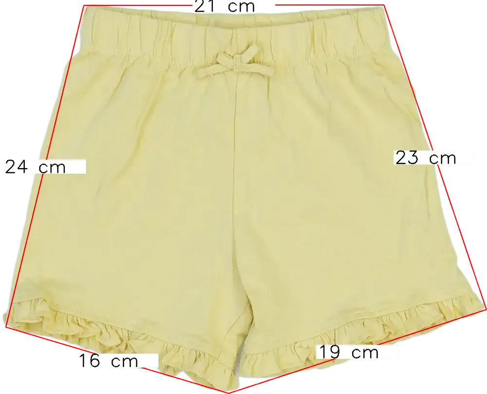 Sárga George Rövidnadrág EU 86 / UK 12-18 hónap / US 18 hónap