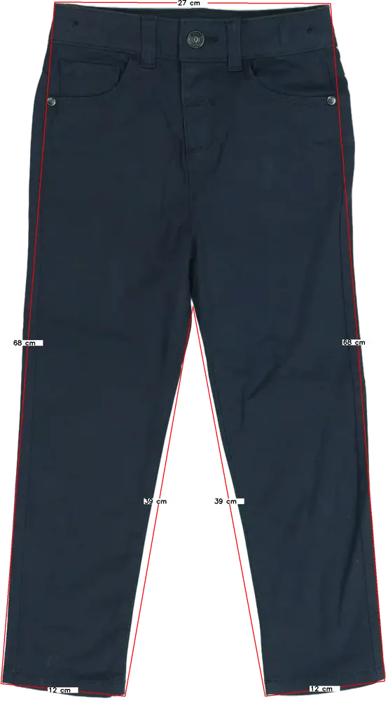 Szürke George Hosszúnadrág EU 116 / UK 6 év / US 6 év/S