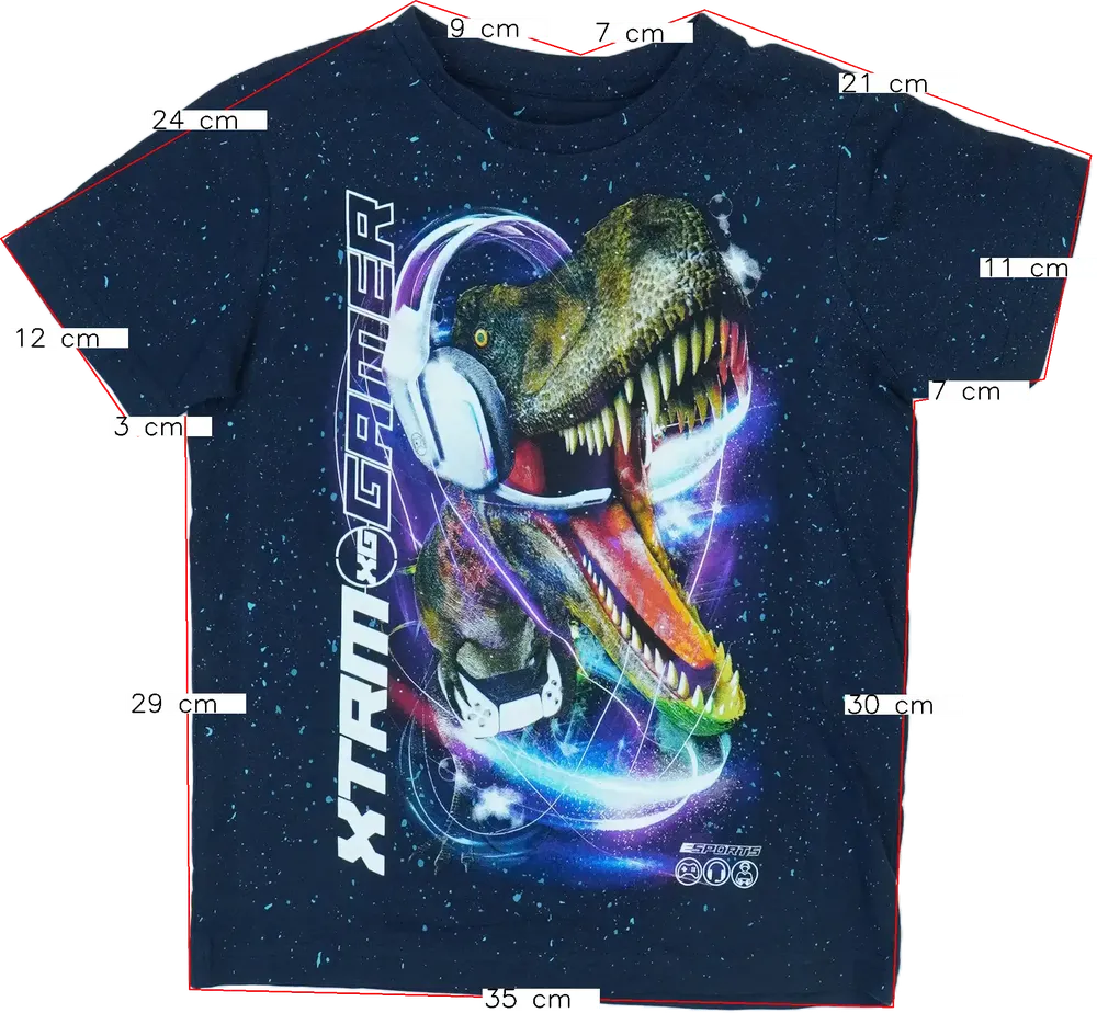 Többszínű George Póló EU 116 / UK 6 év / US 6 év/S