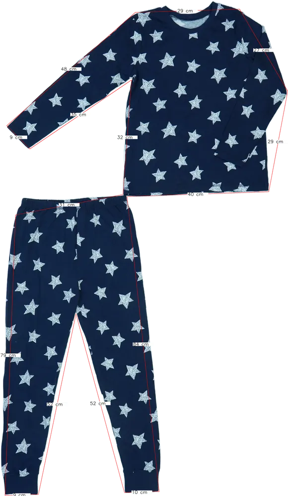 Kék George Pizsama EU 140 / UK 10 év / US 10 év/L