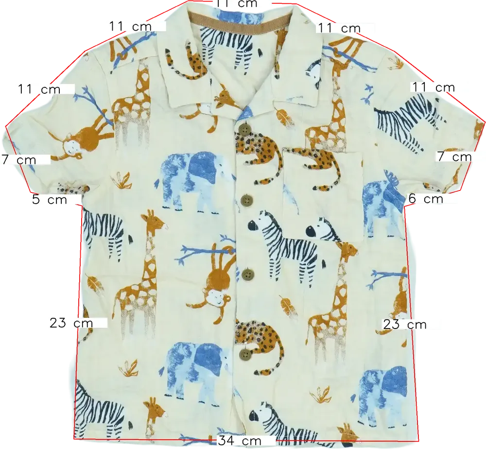 Többszínű George Ing EU 104 / UK 4 év / US 4T/XS