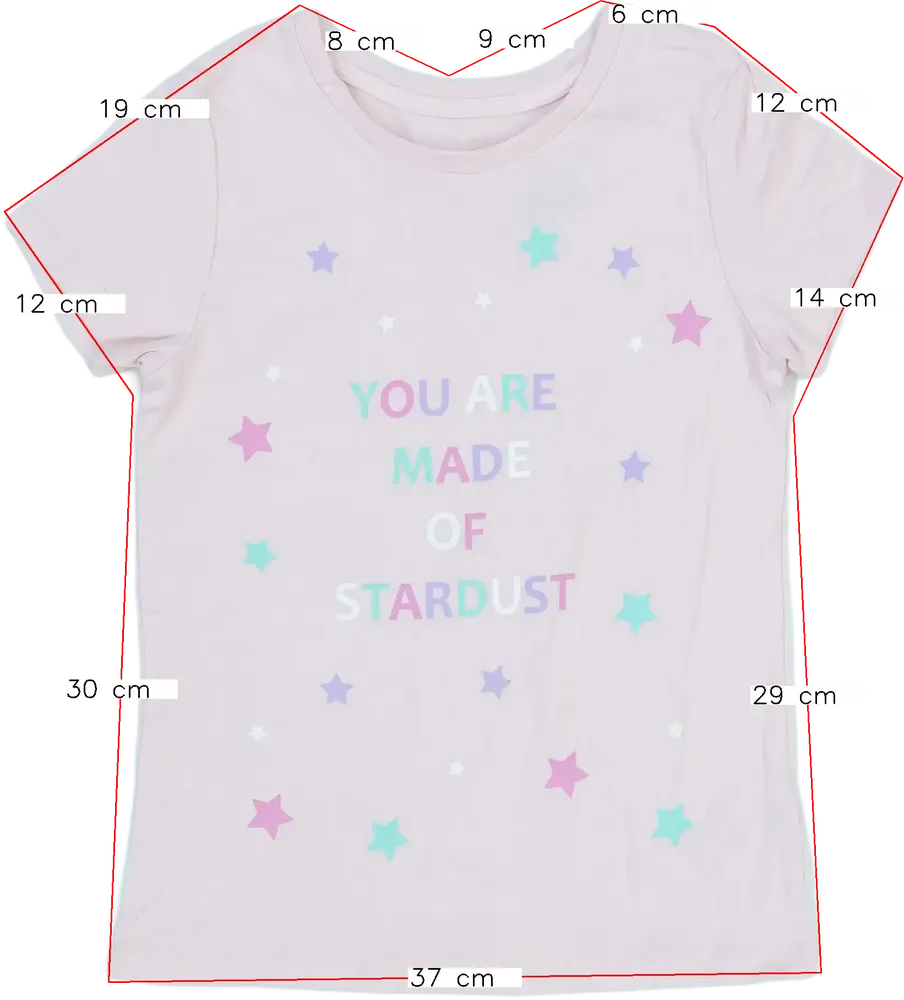 Rózsaszín George Póló EU 128 / UK 8 év / US 8 év/M