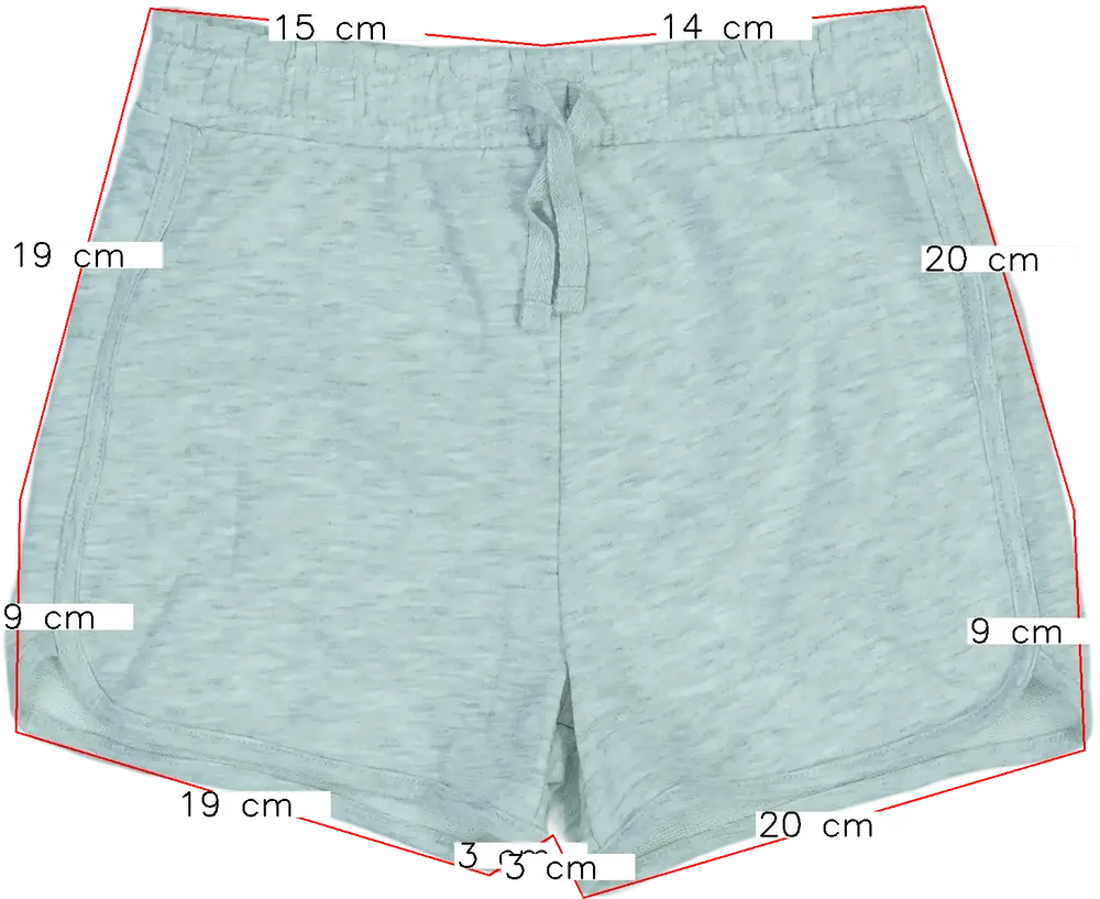 Szürke George Rövidnadrág EU 134 / UK 9 év / US 9 év/L