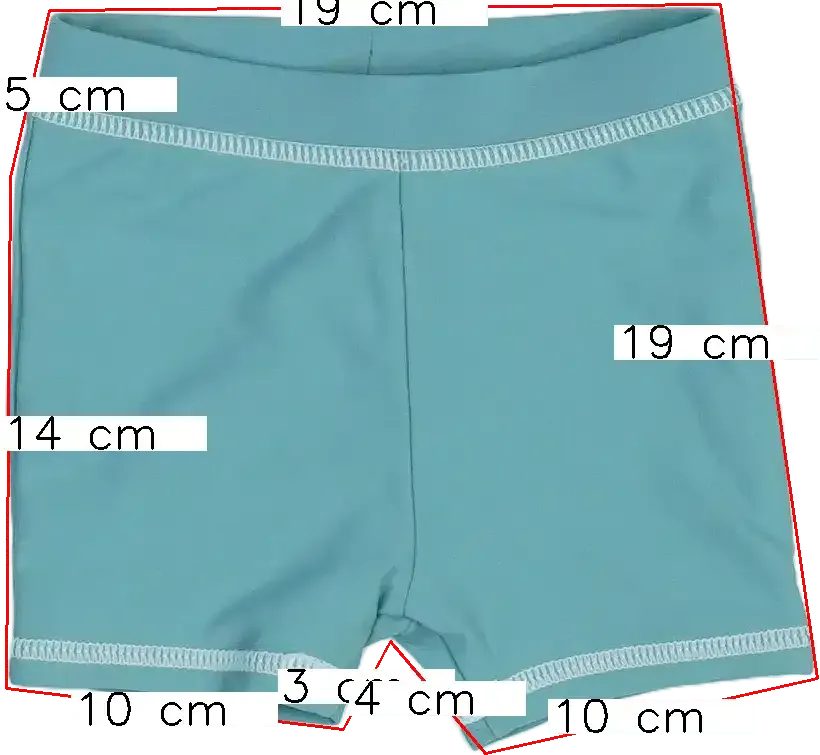 Zöld George Fürdőnadrág EU 62 / UK 0-3 hónap / US 0-3 hónap