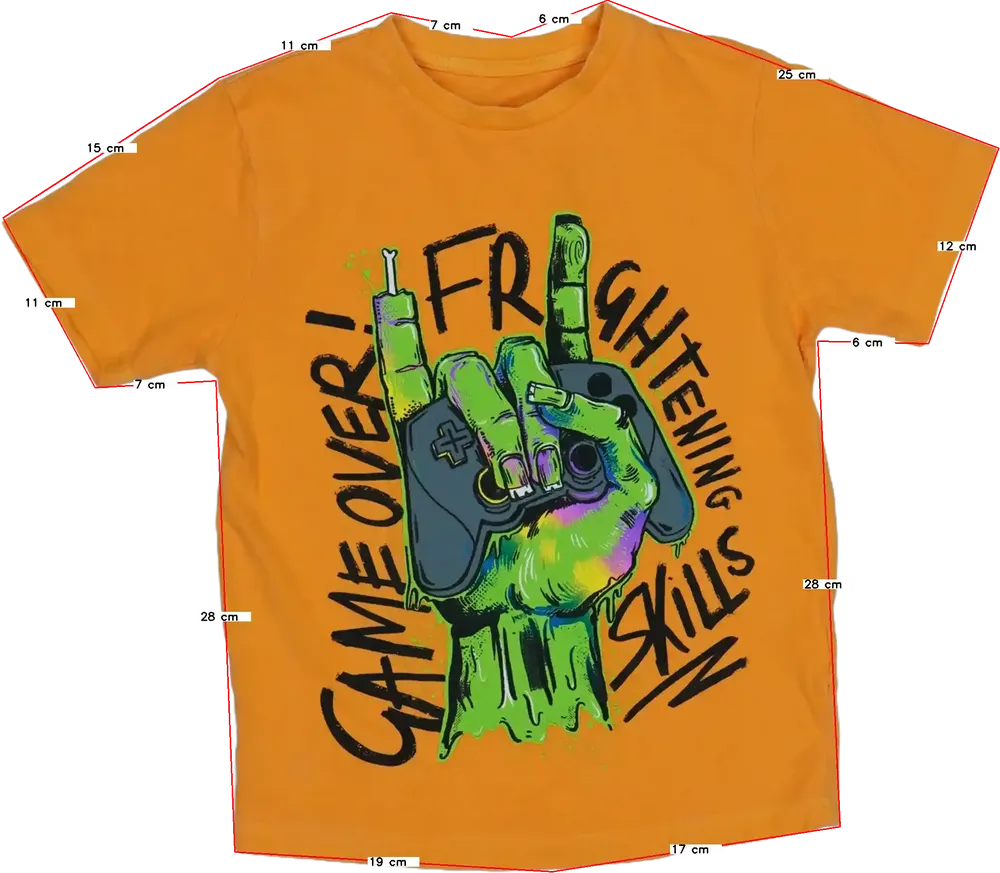 Sárga (narancs) George Póló EU 128 / UK 8 év / US 8 év/M