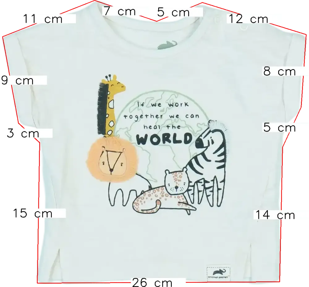 Barna George Póló EU 68 / UK 3-6 hónap / US 3-6 hónap