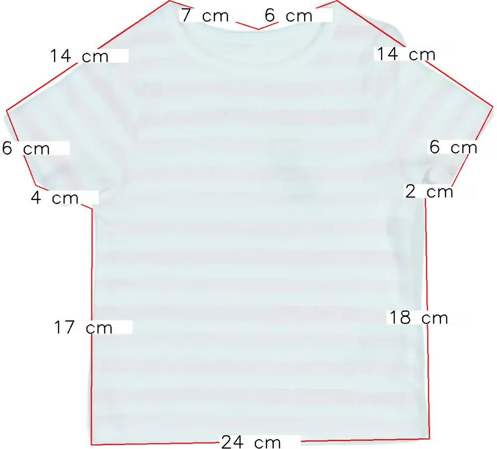 Fehér George Póló EU 68 / UK 3-6 hónap / US 3-6 hónap