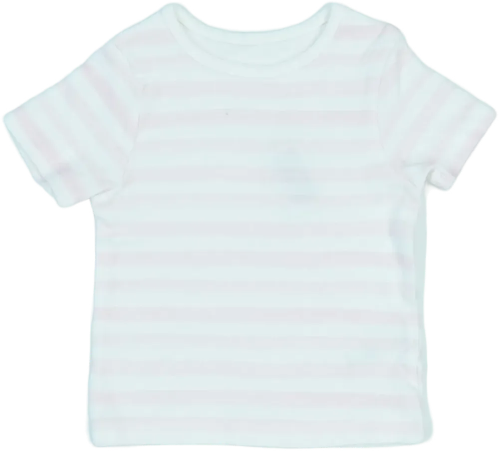 Fehér George Póló EU 68 / UK 3-6 hónap / US 3-6 hónap