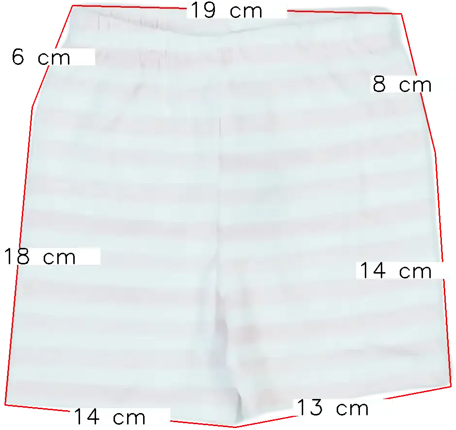 Fehér George Rövidnadrág EU 68 / UK 3-6 hónap / US 3-6 hónap