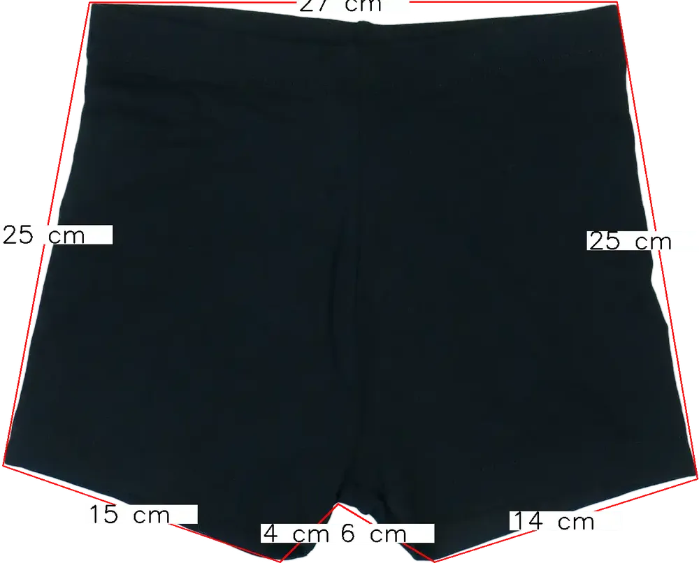 Fekete George Rövidnadrág EU 134 / UK 9 év / US 9 év/L