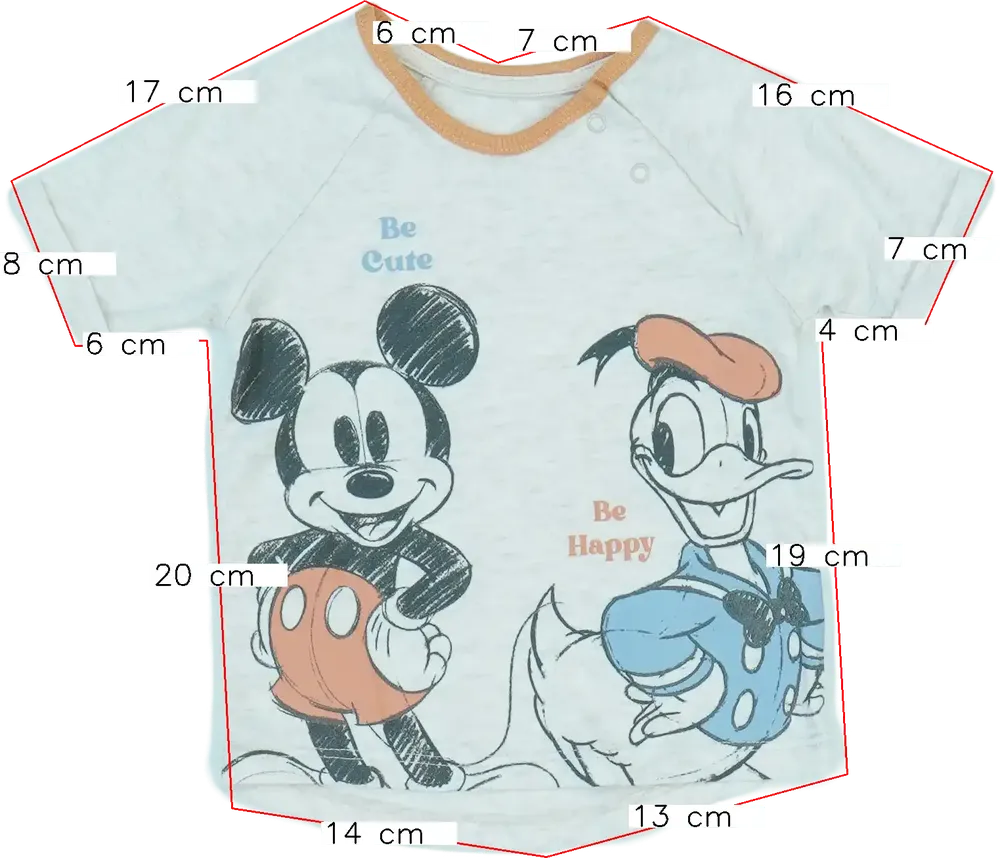 Barna Disney Póló EU 80 / UK 9-12 hónap / US 12 hónap