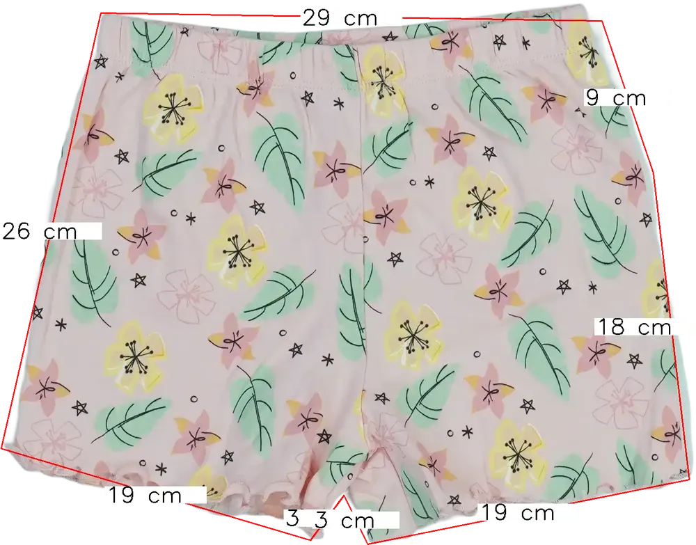 Rózsaszín Disney Rövidnadrág EU 122 / UK 7 év / US 7 év/M