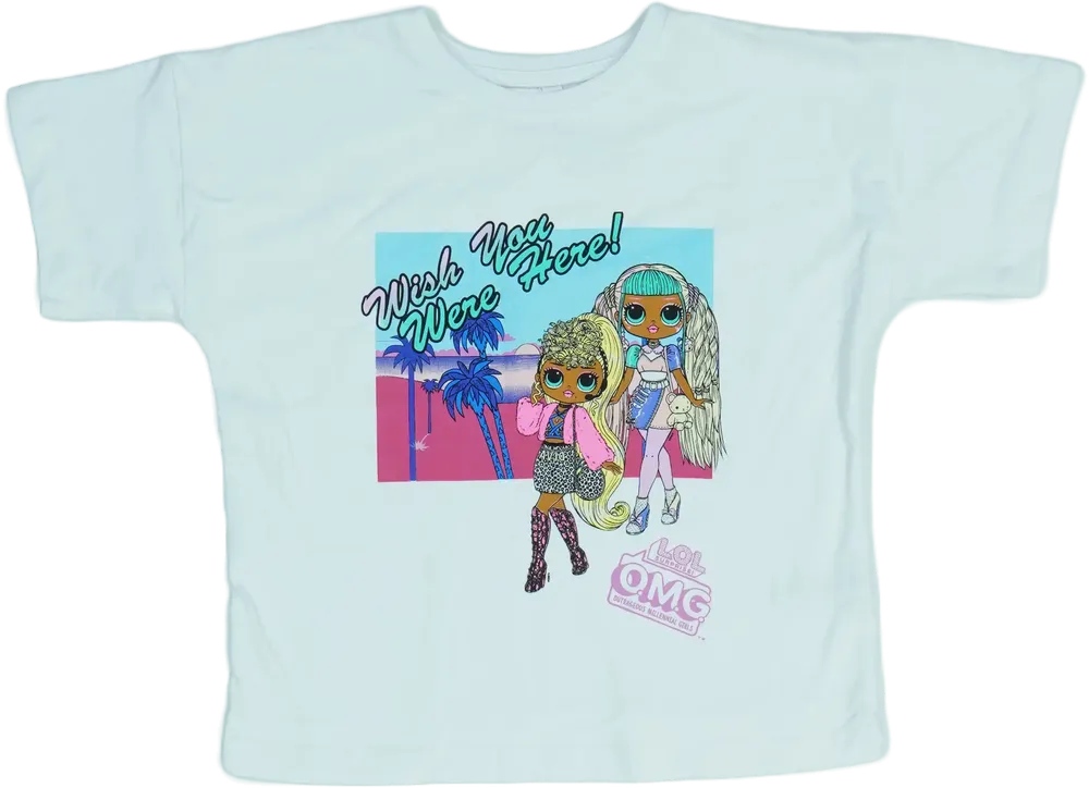 Fehér LOL Póló EU 134 / UK 9 év / US 9 év/L