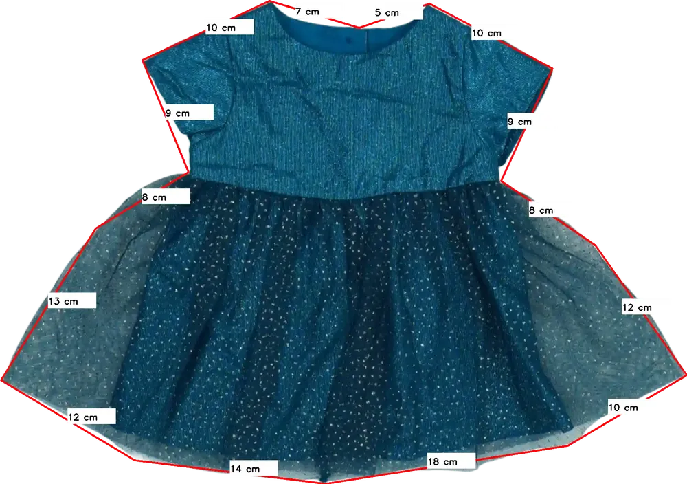 Kék George Ruha EU 62 / UK 0-3 hónap / US 0-3 hónap