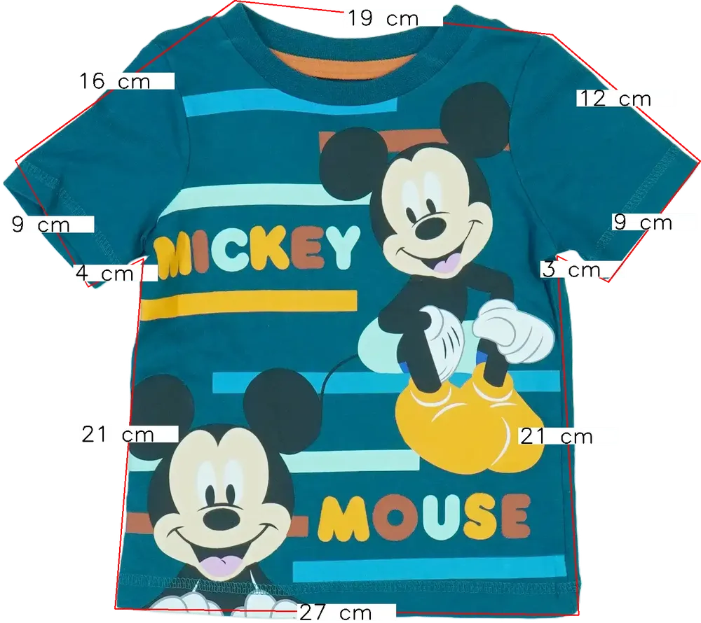 Zöld Disney Póló EU 80 / UK 9-12 hónap / US 12 hónap