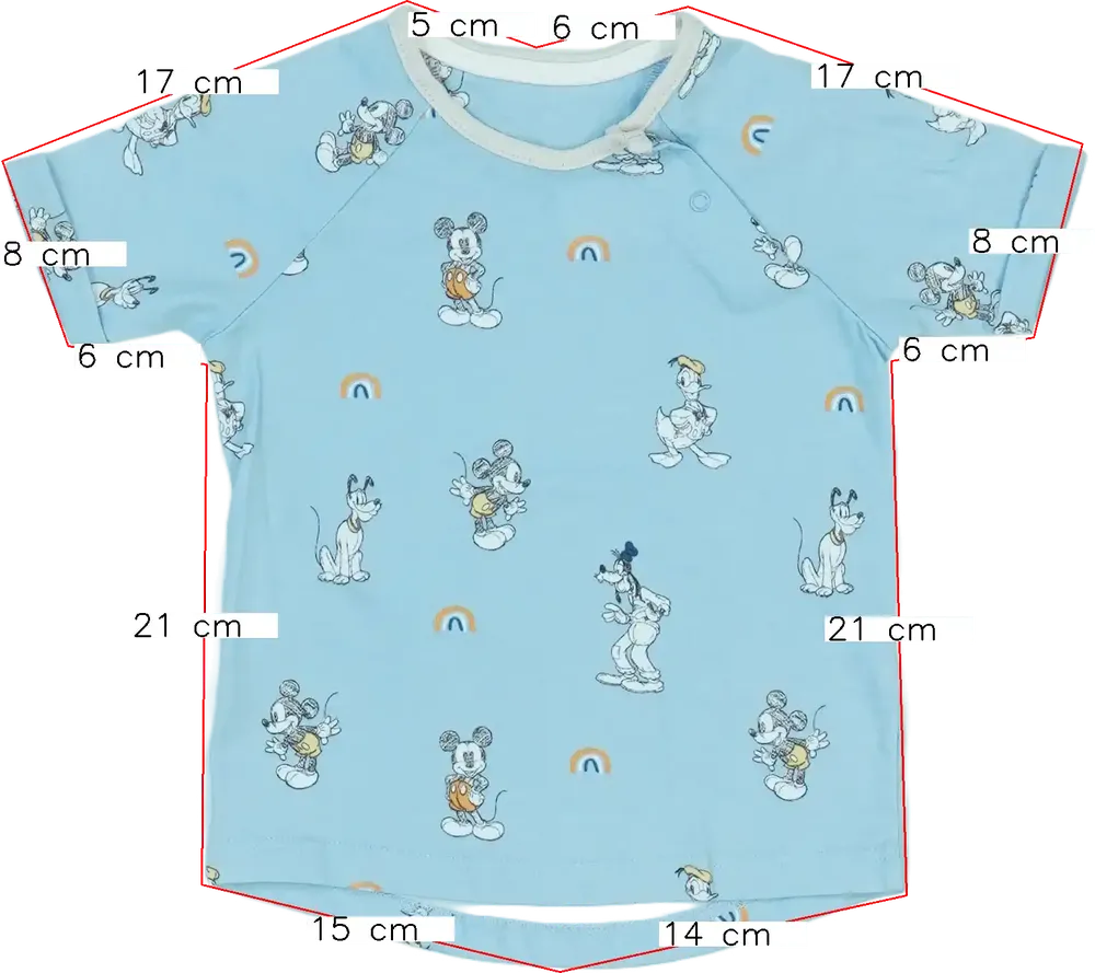 Kék Disney Póló EU 80 / UK 9-12 hónap / US 12 hónap