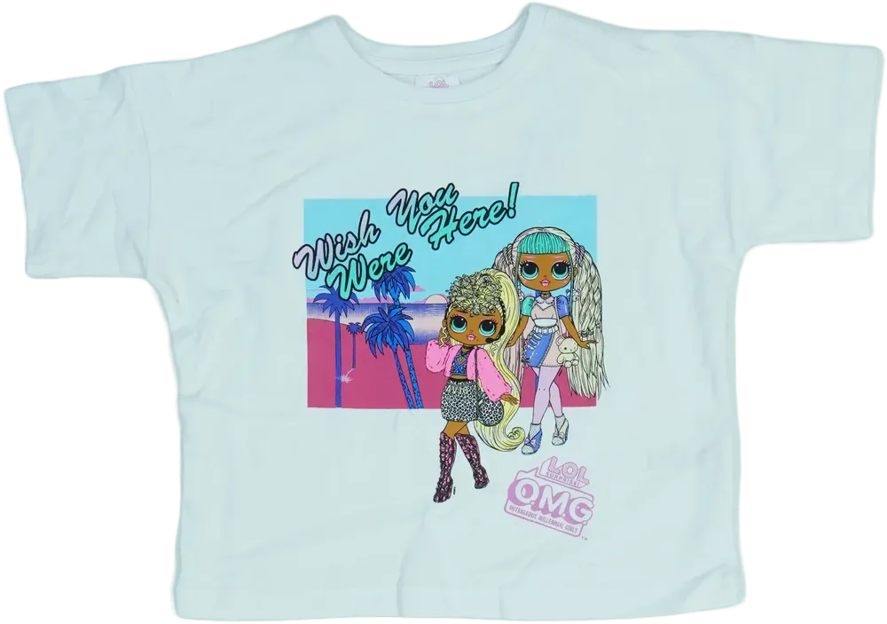 Fehér LOL Póló EU 128 / UK 8 év / US 8 év/M