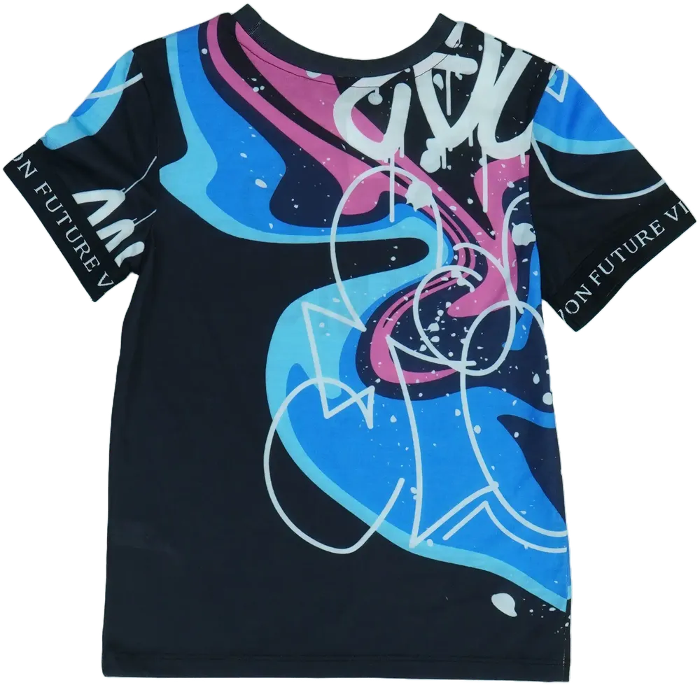 Fekete George Póló EU 122 / UK 7 év / US 7 év/M