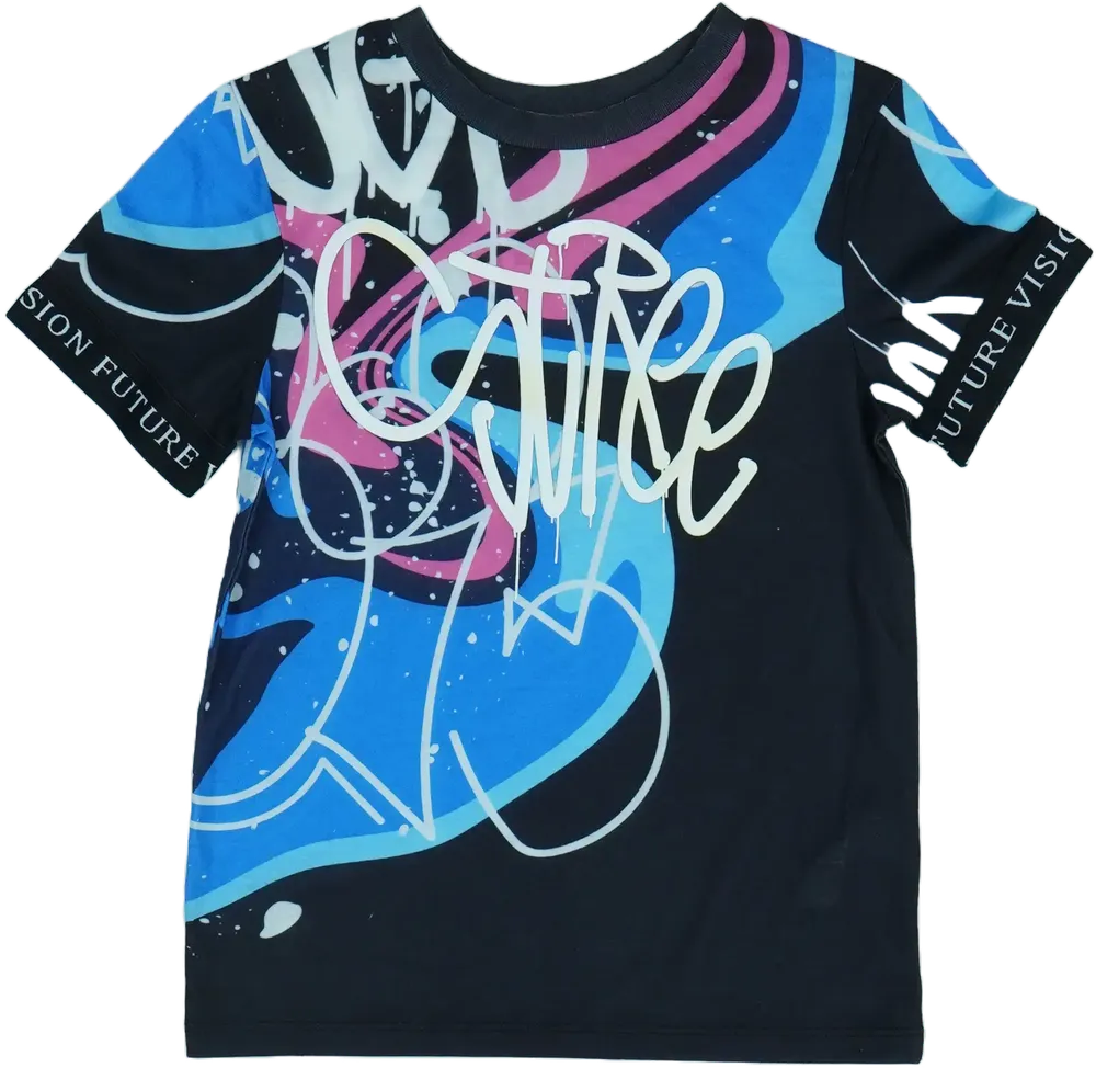 Fekete George Póló EU 122 / UK 7 év / US 7 év/M