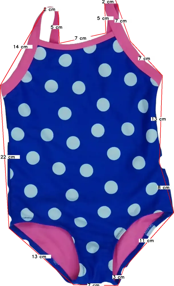 Kék Nutmeg Fürdőruha EU 104 / UK 4 év / US 4T/XS