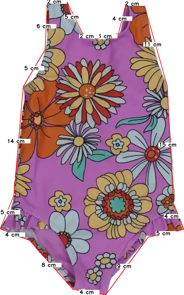 Rózsaszín Next Fürdőruha EU 68 / UK 3-6 hónap / US 3-6 hónap