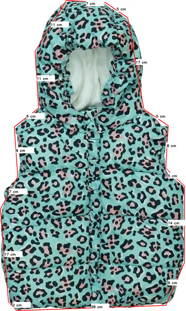 Zöld Minoti Mellény EU 98 / UK 3 év / US 3T