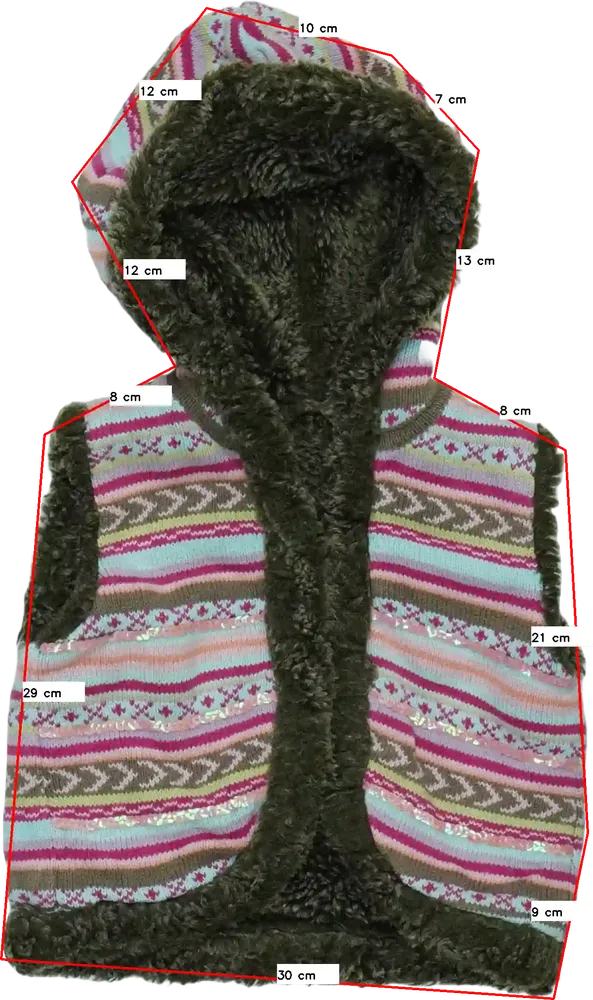 Többszínű Egyéb Mellény EU 98 / UK 3 év / US 3T