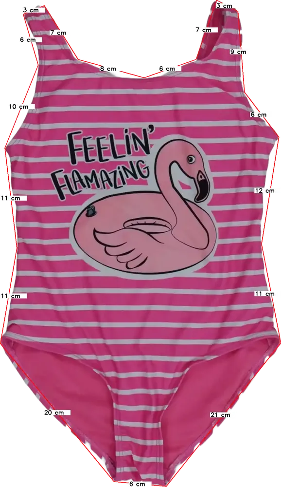 Rózsaszín Egyéb Fürdőruha EU 134 / UK 9 év / US 9 év/L