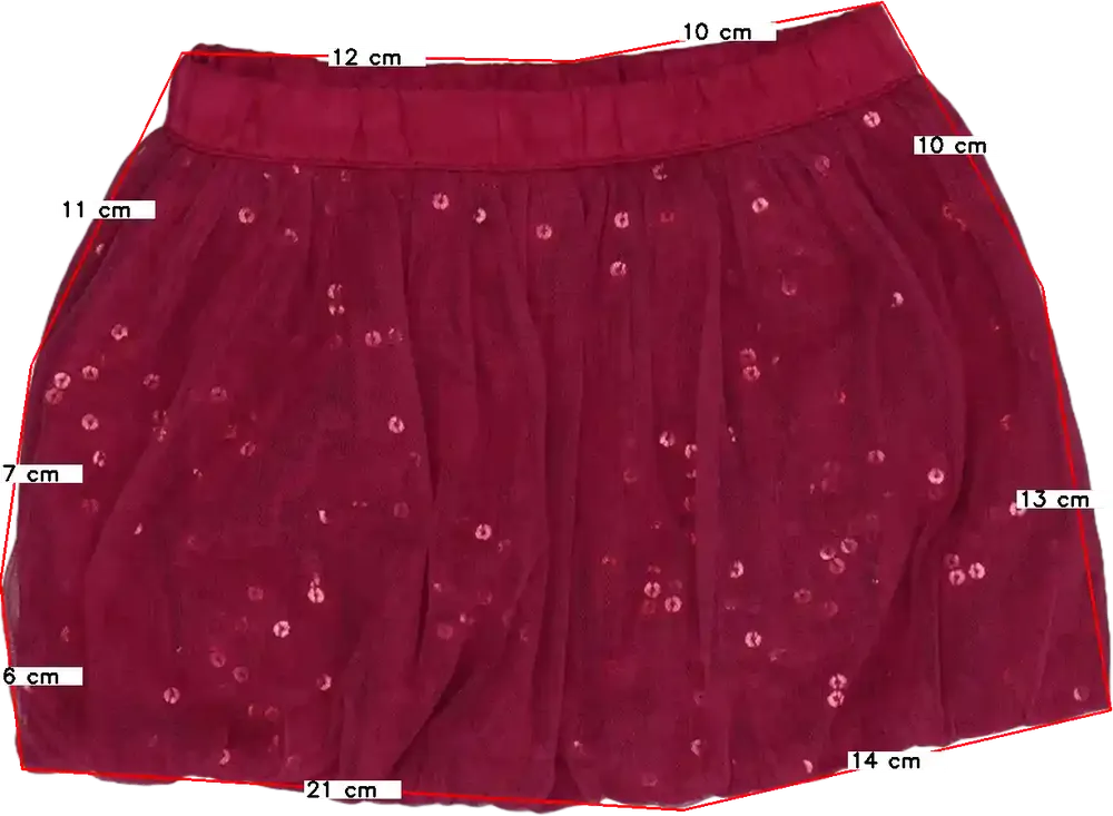 Rózsaszín Nutmeg Szoknya EU 92 / UK 2 év / US 2T