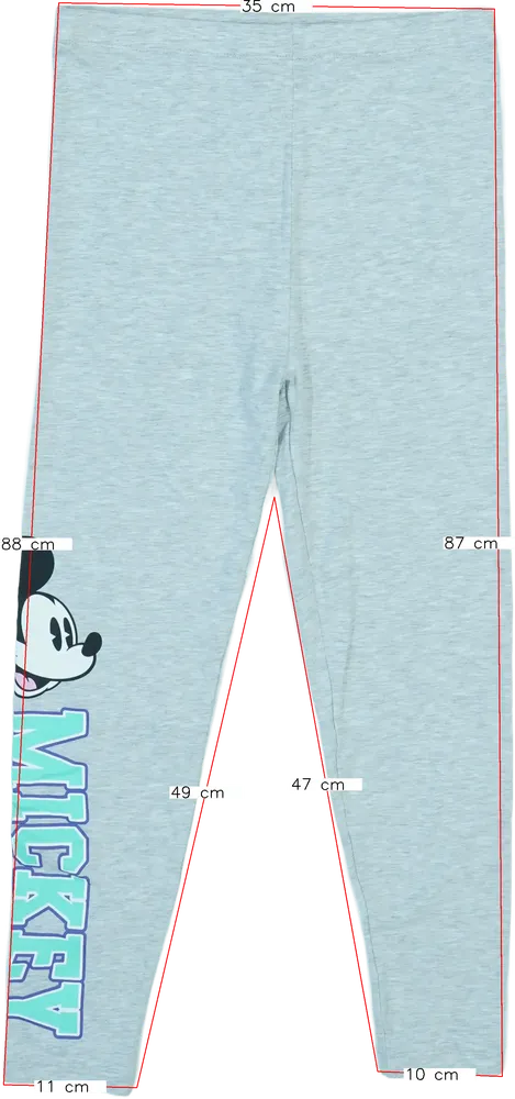 Szürke Disney Leggings EU 164 / UK 14 év / US 14 év/XL