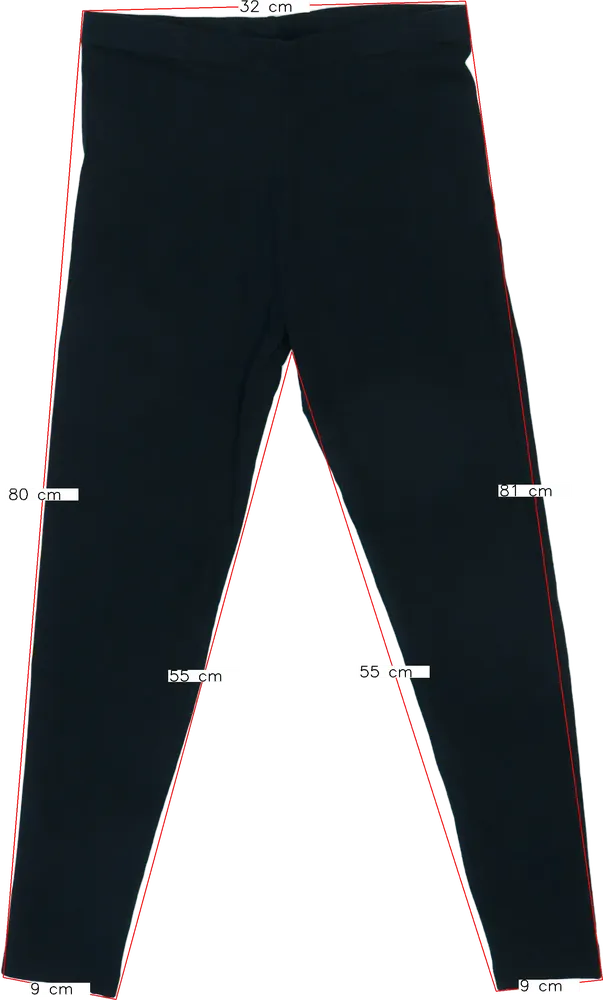 Fekete George Leggings EU 158 / UK 13 év / US 14 év/XL