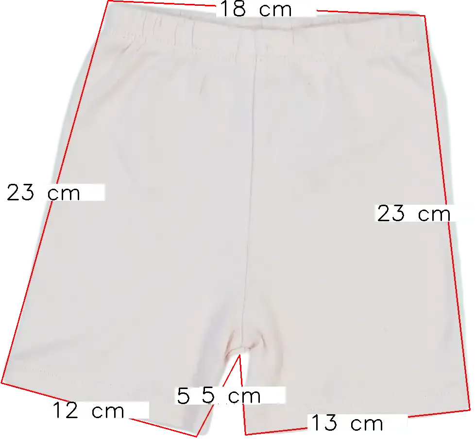 Rózsaszín George Rövidnadrág EU 68 / UK 3-6 hónap / US 3-6 hónap