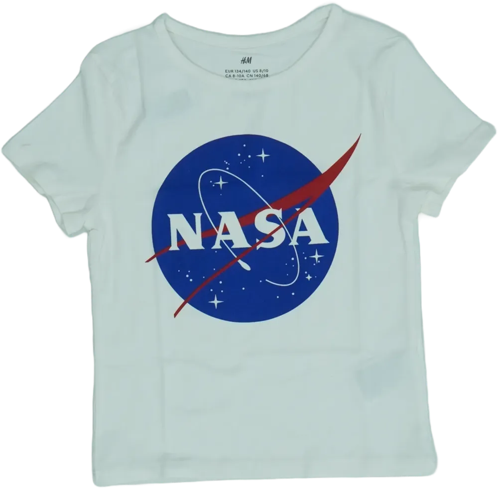 Fehér H&amp;M Póló EU 104 / UK 4 év / US 4T/XS