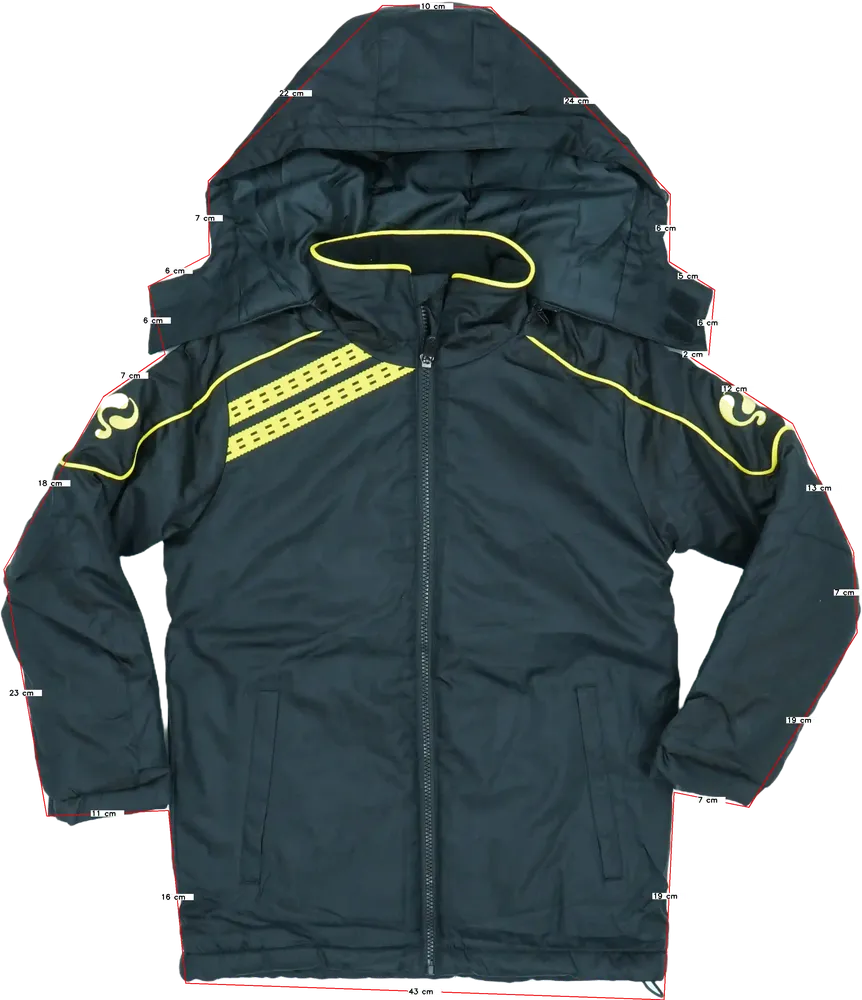 Fekete Egyéb Télikabát EU 158 / UK 13 év / US 14 év/XL