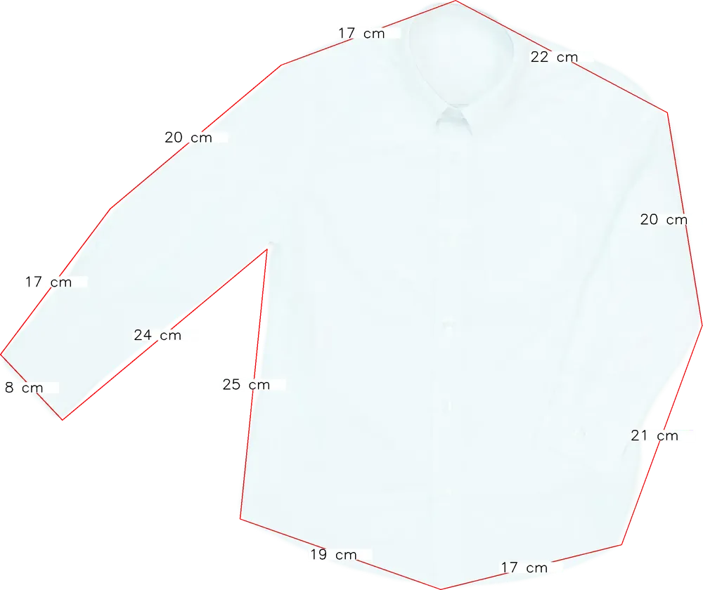 Fehér George Ing EU 110 / UK 5 év / US 5 év/XS