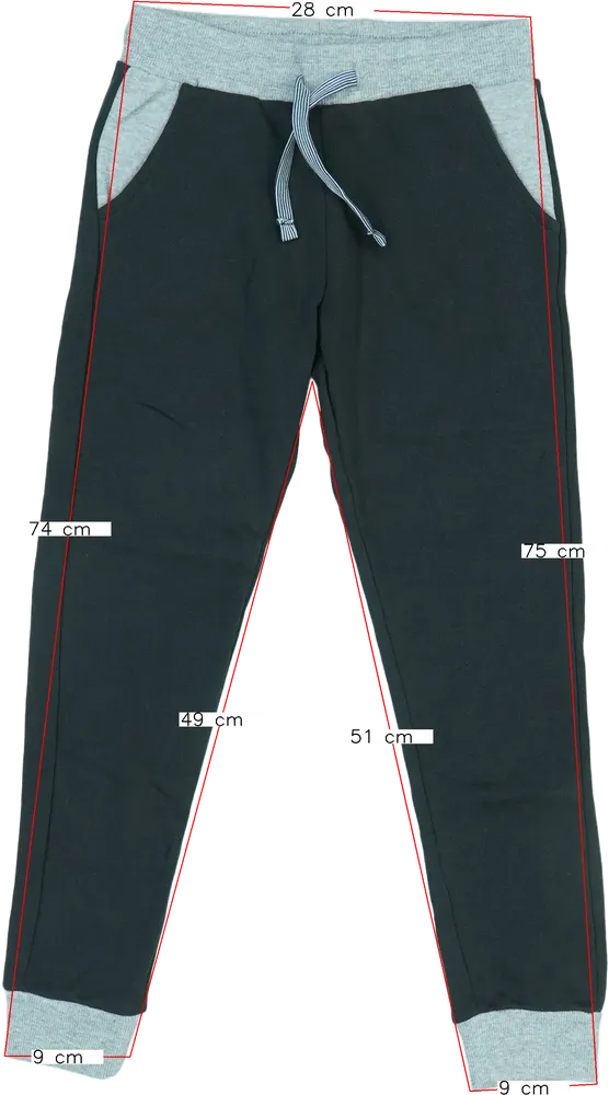 Szürke Basic Collection Melegítőnadrág EU 128 / UK 8 év / US 8 év/M