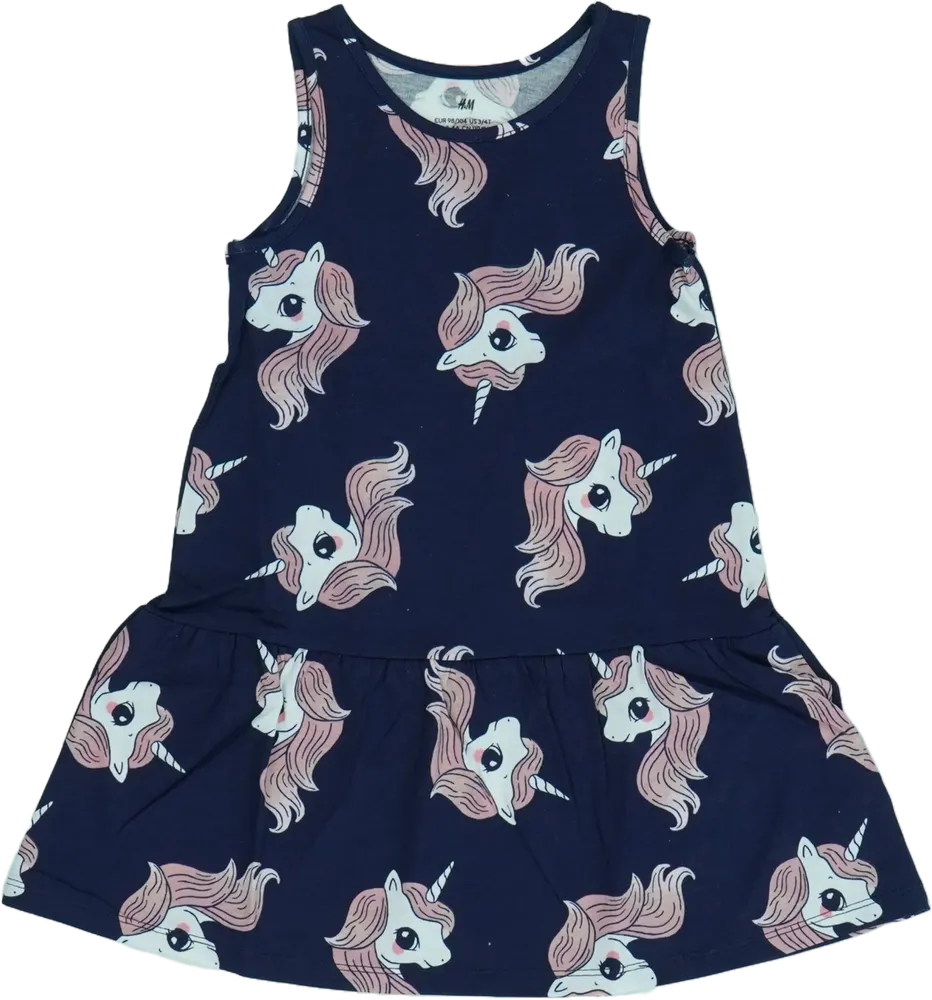 Kék H&amp;M Ruha EU 104 / UK 4 év / US 4T/XS