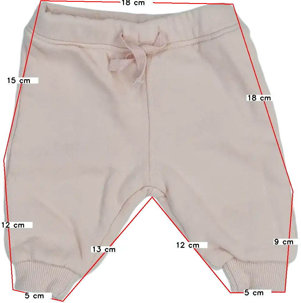 Rózsaszín DopoDopo Melegítőnadrág EU 56 / UK Újszülött / US Újszülött