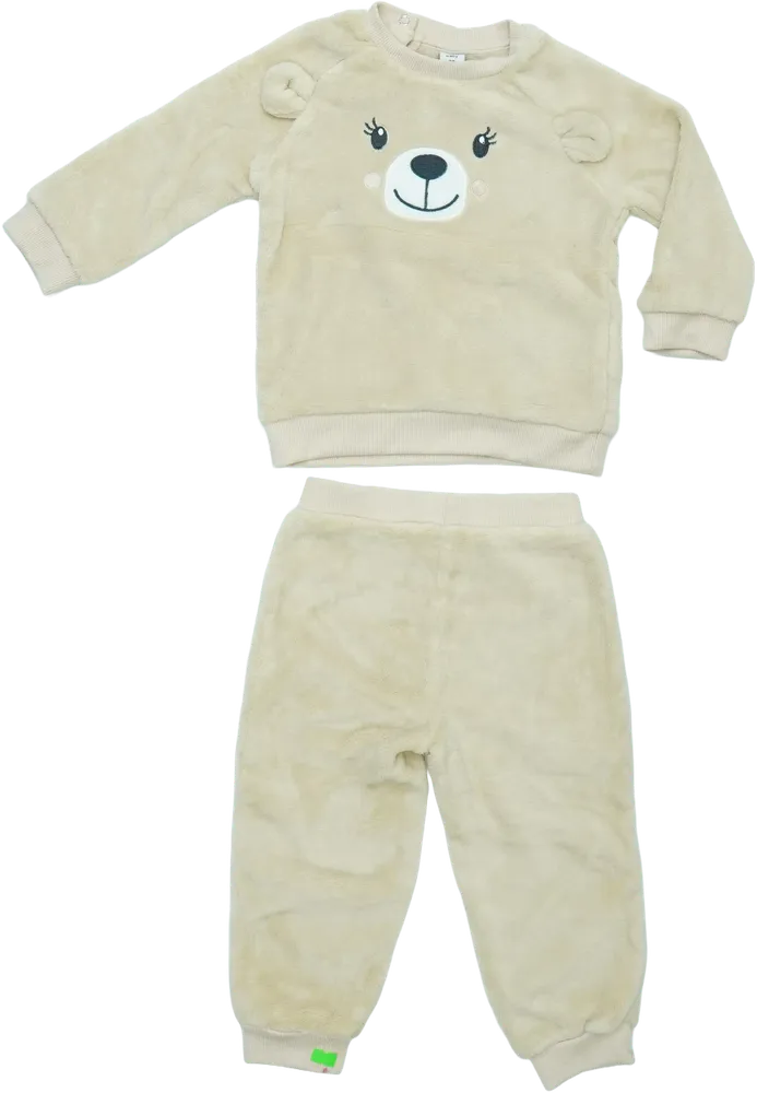 Brown DopoDopo 2-piece set - Top &amp; Bottom EU 92 / UK 2 years / US 2T