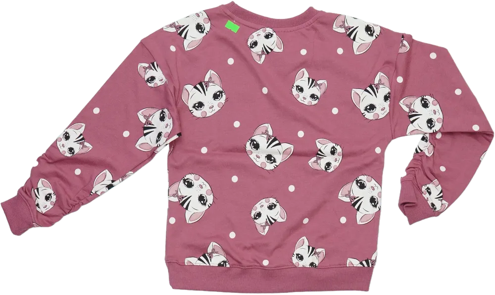 Rózsaszín DopoDopo Pulóver EU 128 / UK 8 év / US 8 év/M