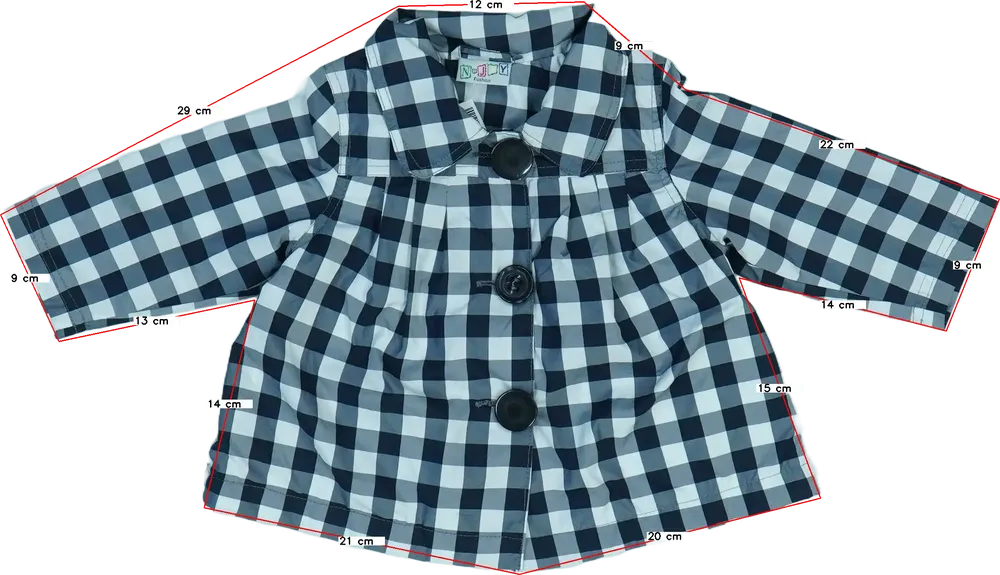 Fekete Egyéb Széldzseki EU 68 / UK 3-6 hónap / US 3-6 hónap