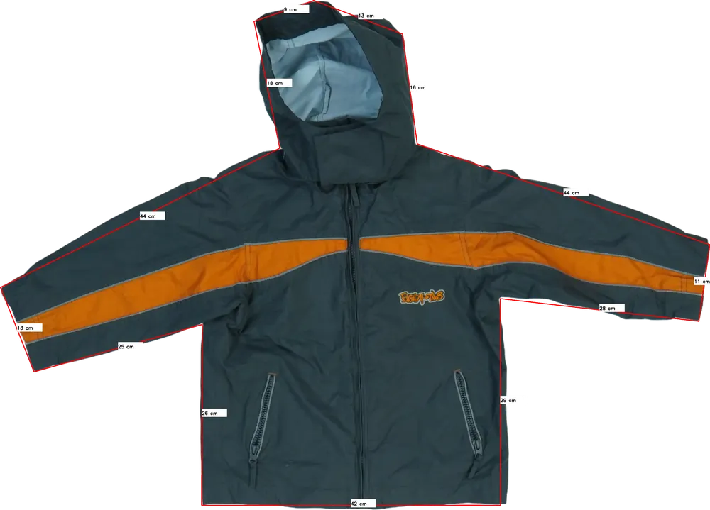 Szürke Egyéb Széldzseki EU 104 / UK 4 év / US 4T/XS