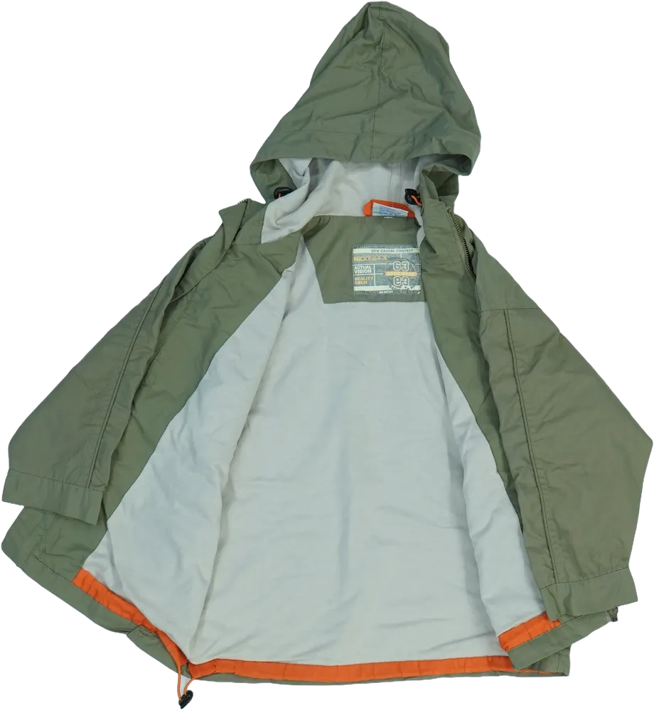 Zöld Topolino Esőkabát EU 122 / UK 7 év / US 7 év/M