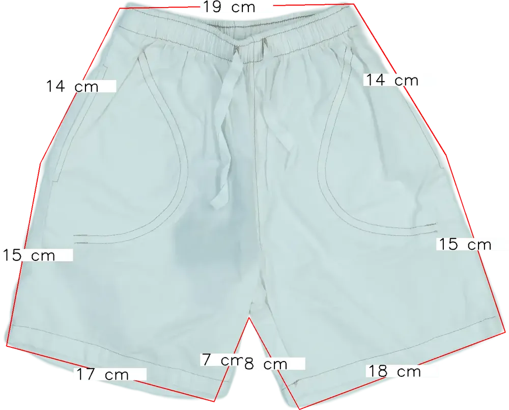 Fehér Lemur Caribu Rövidnadrág EU 74 / UK 6-9 hónap / US 6-9 hónap