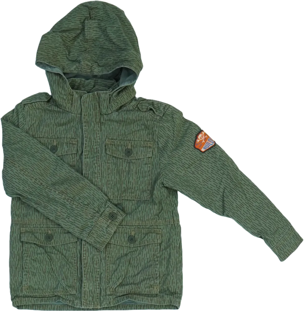 Zöld Egyéb Átmeneti kabát EU 122 / UK 7 év / US 7 év/M