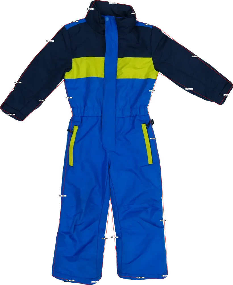 Kék Mc Kinley Síoverál EU 116 / UK 6 év / US 6 év/S