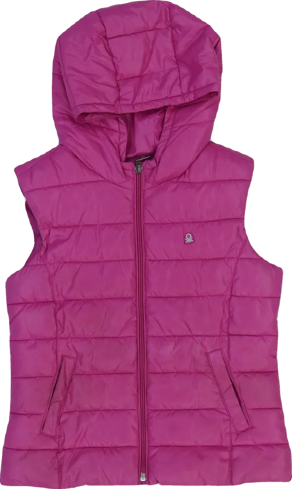 Rózsaszín Benetton Mellény EU 146 / UK 11 év / US 12 év/L